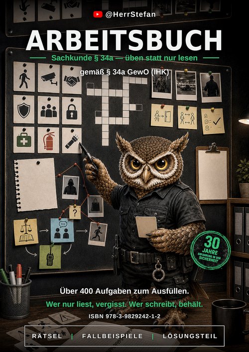 Cover: Arbeitsbuch Sachkunde § 34a