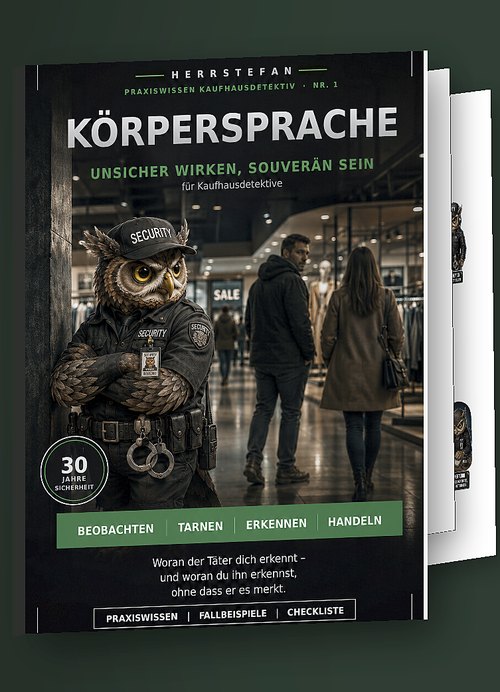 Cover: Körpersprache für Kaufhausdetektive