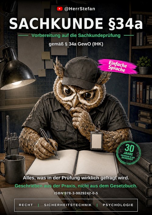 Cover: Sachkunde § 34a GewO