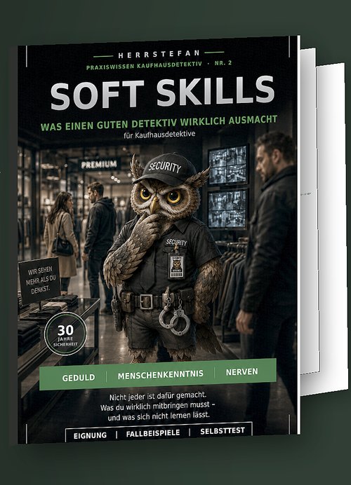 Cover: Soft Skills für Kaufhausdetektive